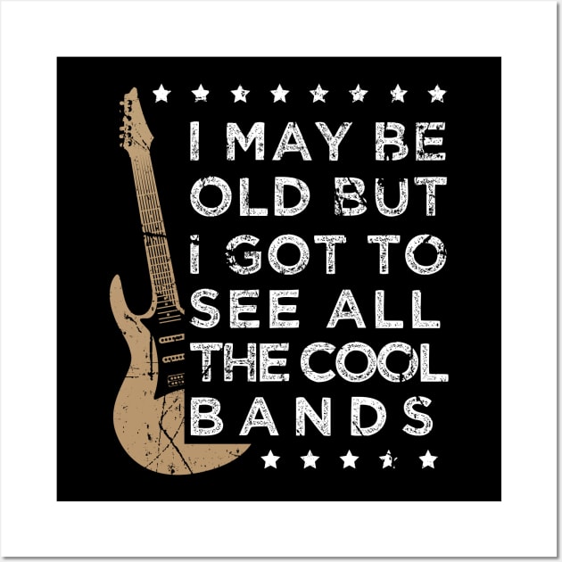 'I May Be Old But..' Funny 50th Birthday Vintage Gift Wall Art by ourwackyhome